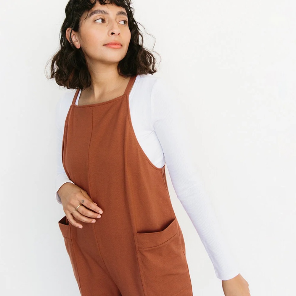 STORQ Anytime overalls in cinnamon
